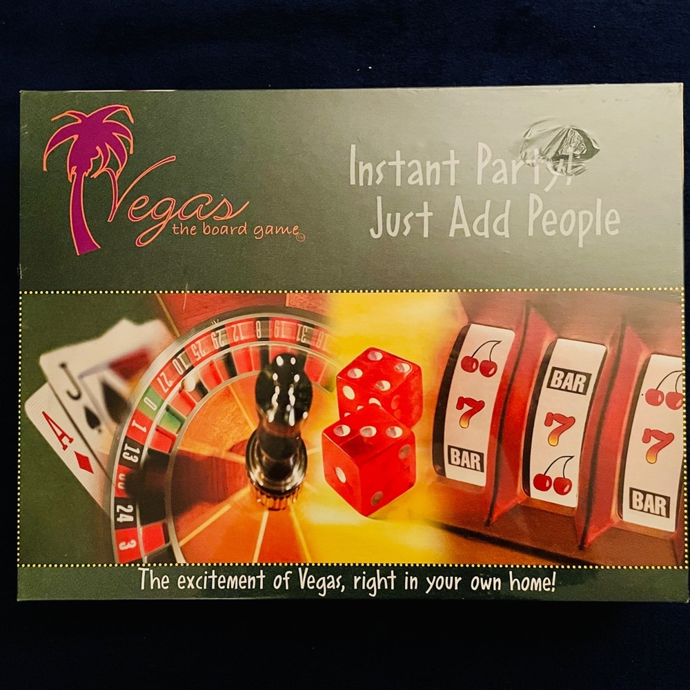 Vintage VEGAS Board Game